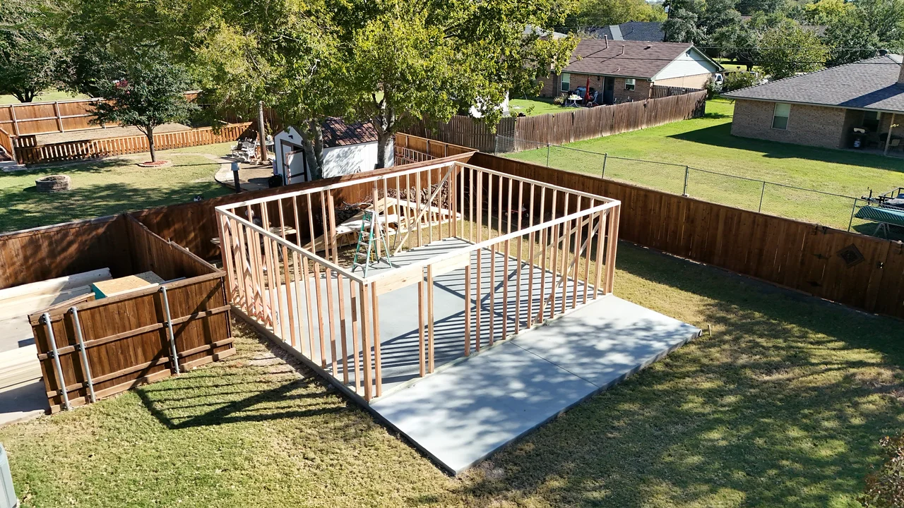 Addition framing (aerial)